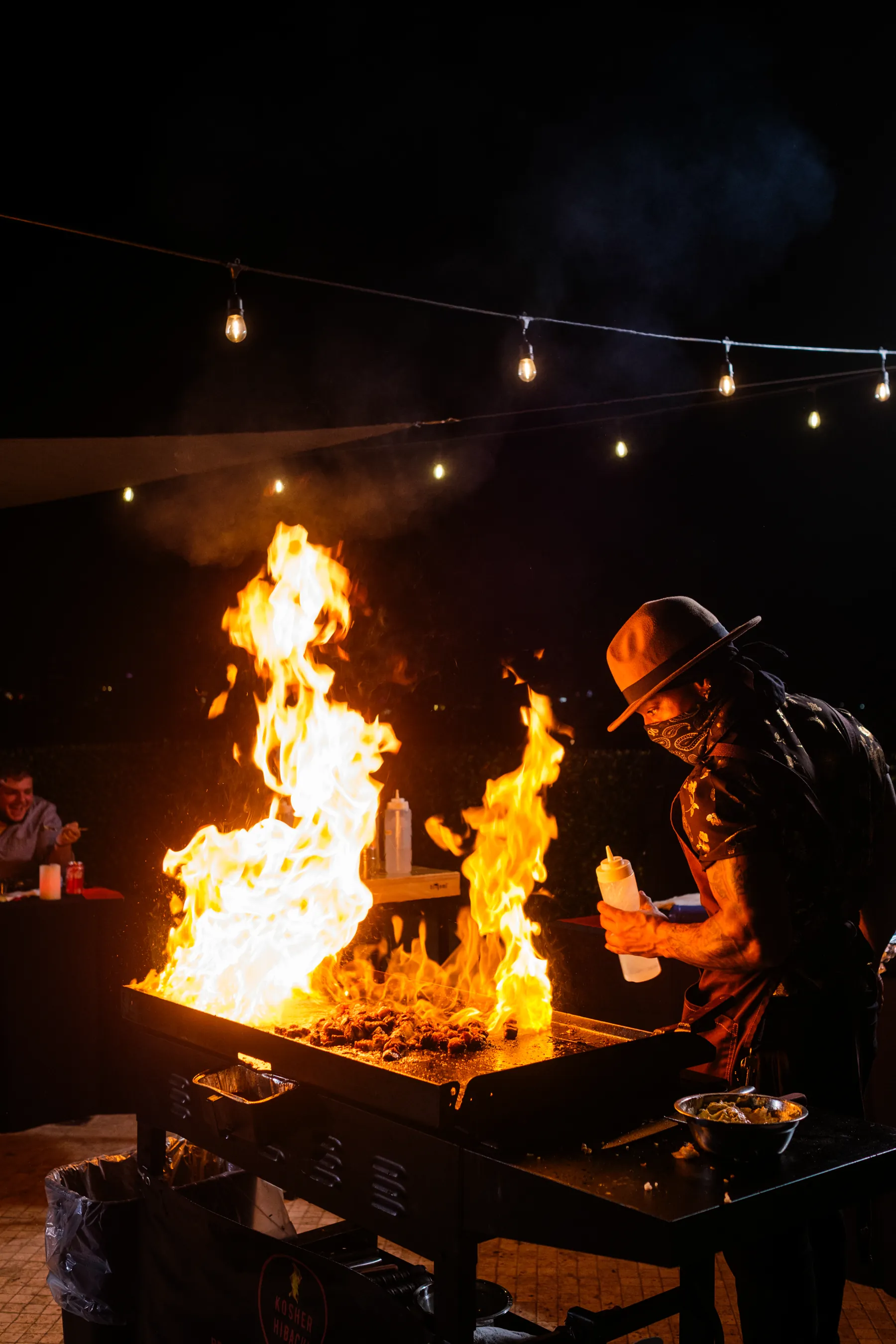 Kosher Hibachi LA, a private chef website built by HAVAH Studios